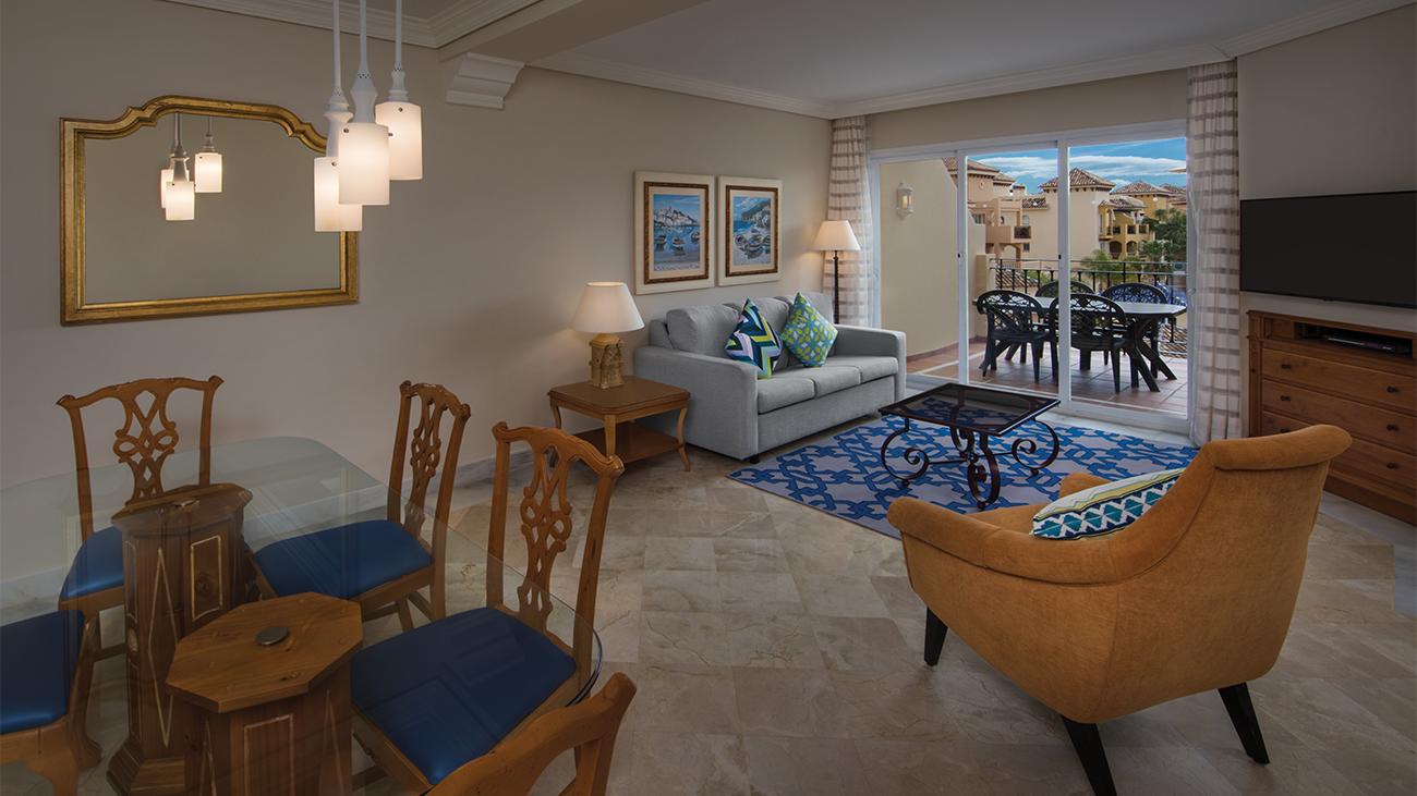 Living Room and Dining Room